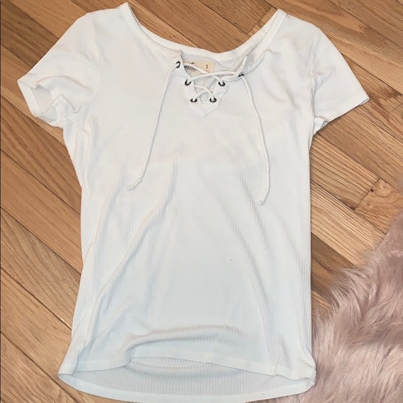 White tie up top!! - Picture 1 of 2